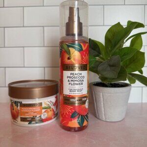 Beloved Peach Prosecco & Mimosa Flower Body Butter & Fragrance Mist